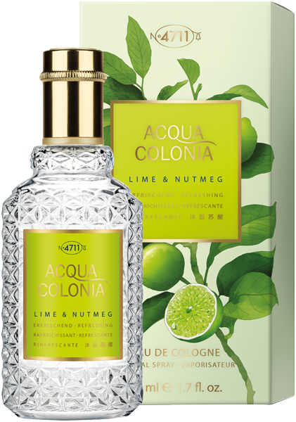 Lime & Nutmeg Eau de Cologne Nat. Spray