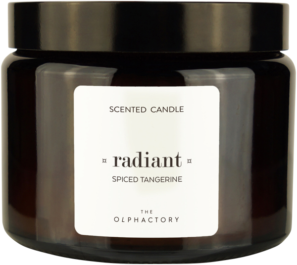 THE OLPHACTORY Radiant SPICED TANGERINE Scented Candle