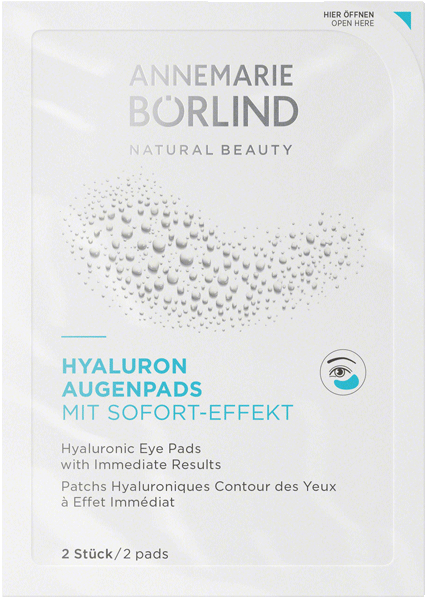 Hyaluron Augenpads mit Sofort-Effekt