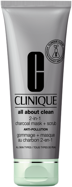 All About Clean Charcoal Mask + Scrub Anti Pollution