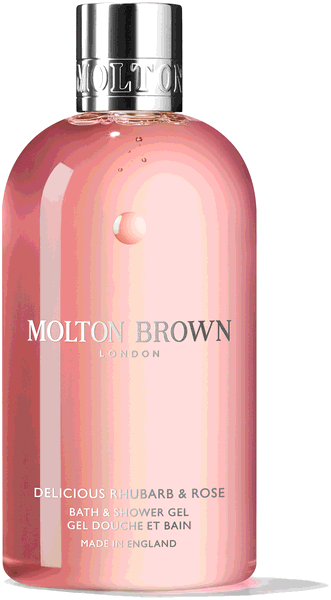 Delicious Rhubarb & Rose Bath & Shower Gel