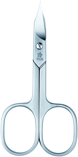 9cm, INOX Kombischere, rostfrei, satiniert, in Blister