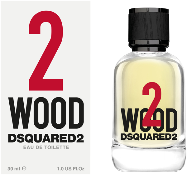 2 Wood Eau de Toilette Nat. Spray