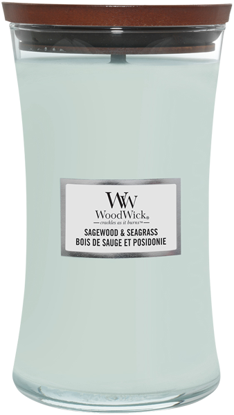Sagewood & Seagrass Large Hourglass