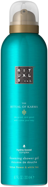 The Ritual of Karma Foaming Shower Gel