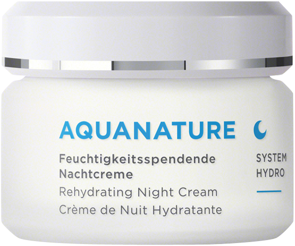 AQUANATURE ANNEMARIE BÖRLIND AquaNature Feuchtigkeitsspendende Nachtcreme