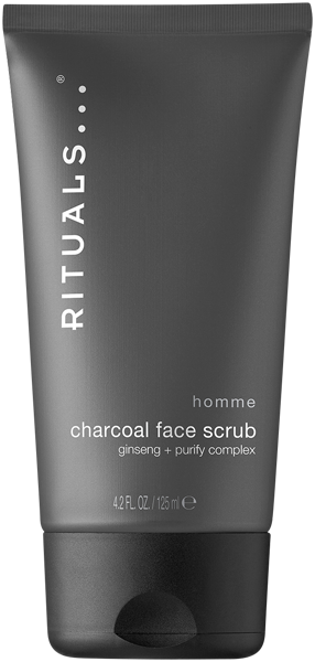 Männer Rituals Homme Charcoal Face Scrub
