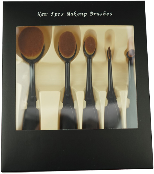 New 5 Pcs Makeup Brushes Set
