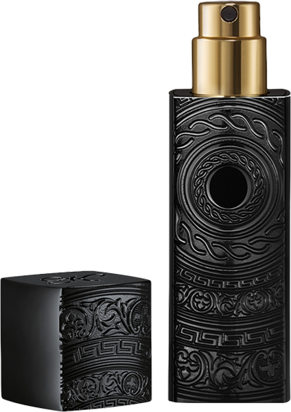 Travel Spray Black leer