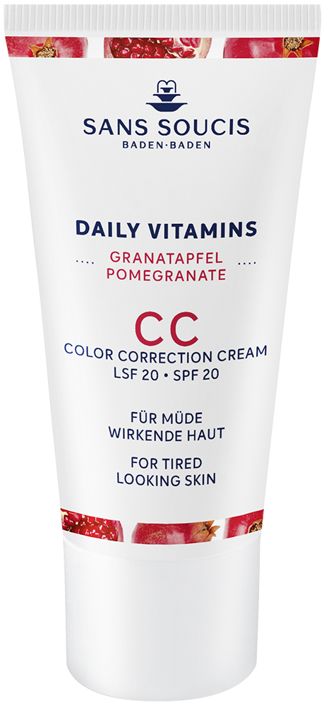 Daily Vitamins Granatapfel CC Cream für müde wirkende Haut LSF 20