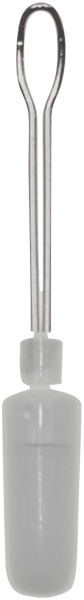 6cm, Ohr-Reiniger, mit Metallschlinge