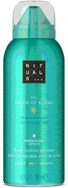 The Ritual of Karma Body Lotion Mousse