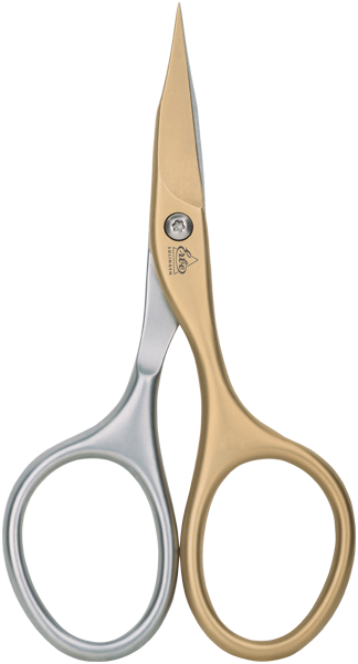 Nagelhautscheren Erbe Kombischere "Titan-Edition", gold/silber, 9,5 cm