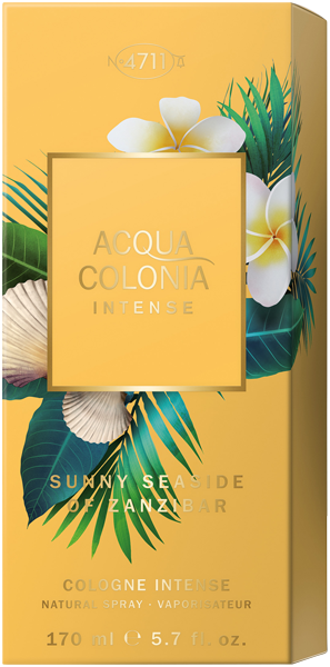 4711 Acqua Colonia Intense Sunny Seaside of Zanzibar Eau de Cologne Nat. Spray