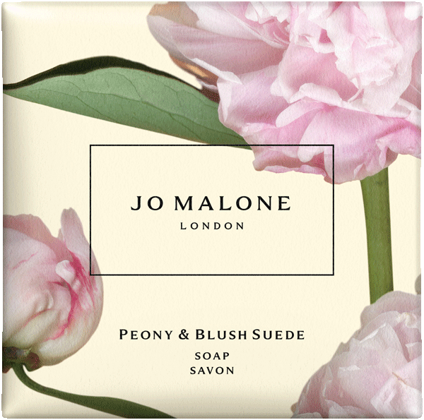Peony & Blush Suede Bath Soap