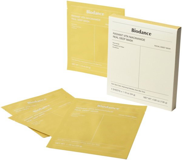 BIODANCE Radiant Vita Niacinamide Real Deep Mask