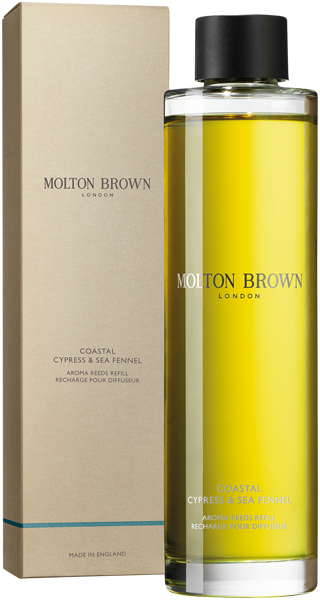 Aroma Reeds Molton Brown Coastal Cypress & Sea Fennel Duftstäbchen Nachfüllpackung