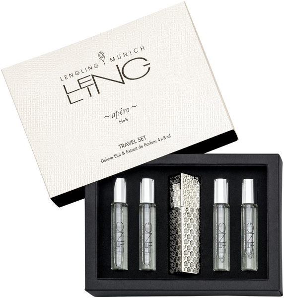 No 8 Apéro Travel = Extrait de Parfum 4 x 8 ml