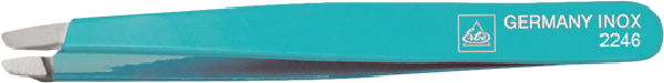 Pinzette, rostfrei, schräg