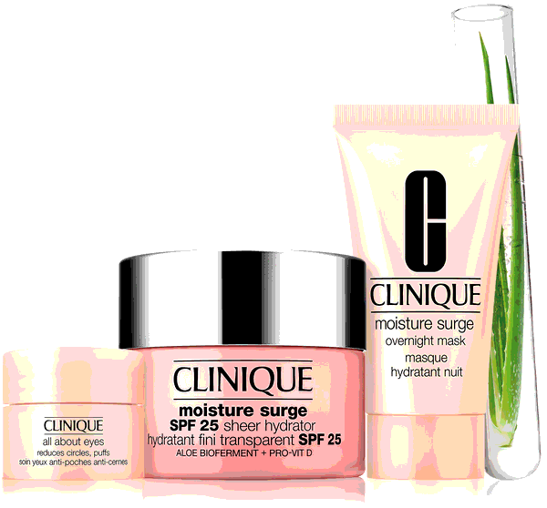 Tagespflege Clinique Moisture Surge Hydrate & glow, hydration meets sun protection