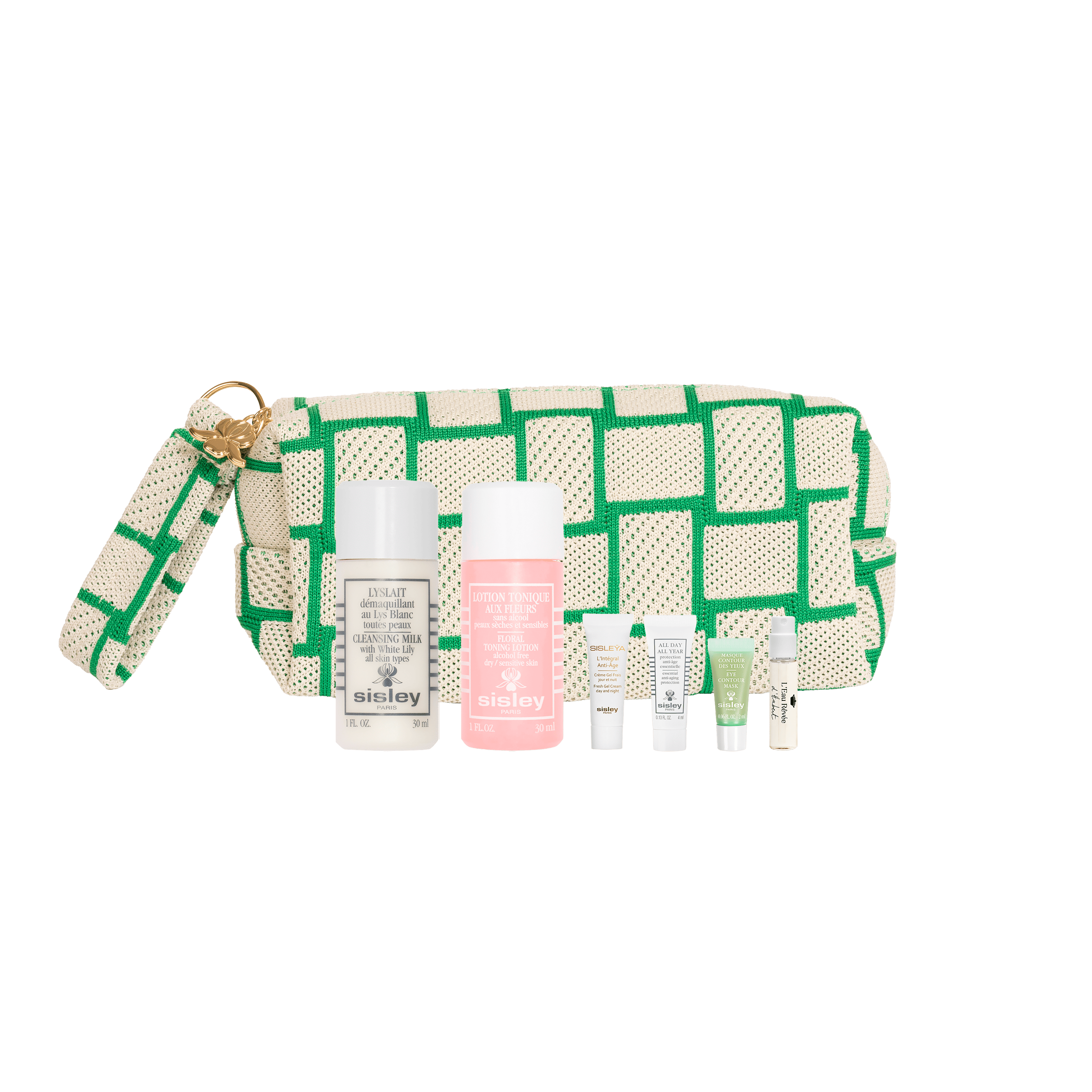 Sisley Kosmetiktasche mit Luxusminiaturen