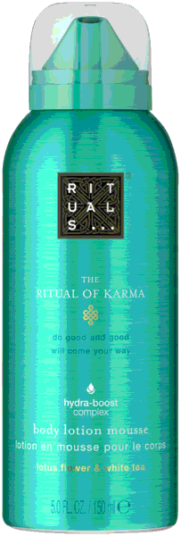 The Ritual of Karma Body Lotion Mousse