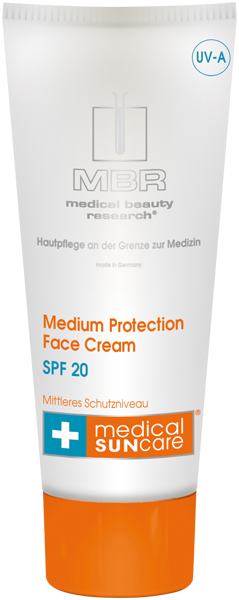 Medical Sun Care Medium Protection Face Cream SPF 20