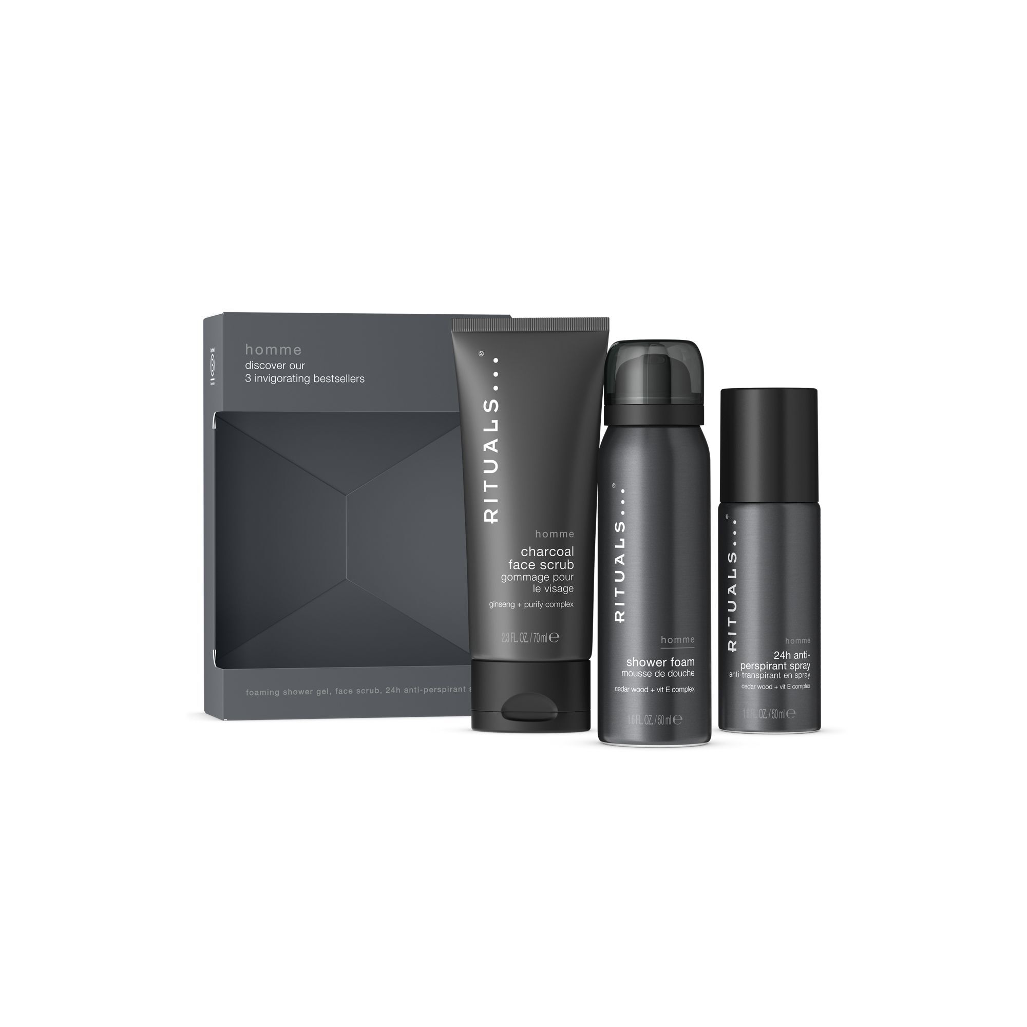 Geschenksets Rituals Homme Trial Set