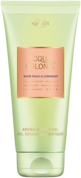White Peach & Coriander Aroma Shower Gel