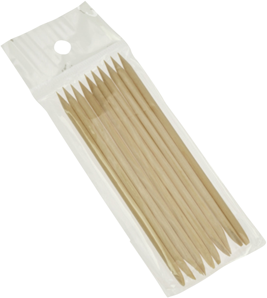 Hartholzstäbchen zur Nagelpflege, 11,5 cm