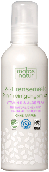 Natur 2-in-1 Reinigungsmilch