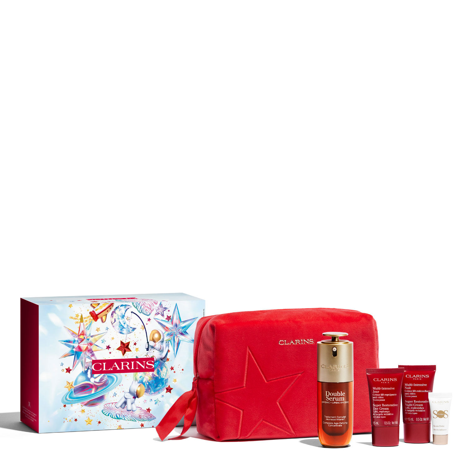 Seren CLARINS Double Serum & Multi-Intensive XMas-Set