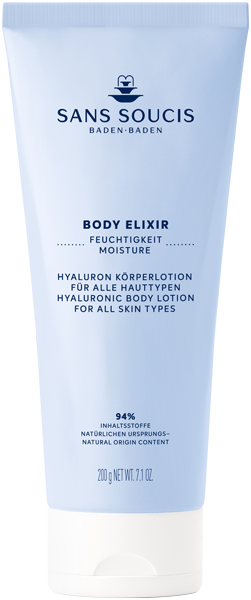 Body Elixir Feuchtigkeit Hyaluron Körperlotion
