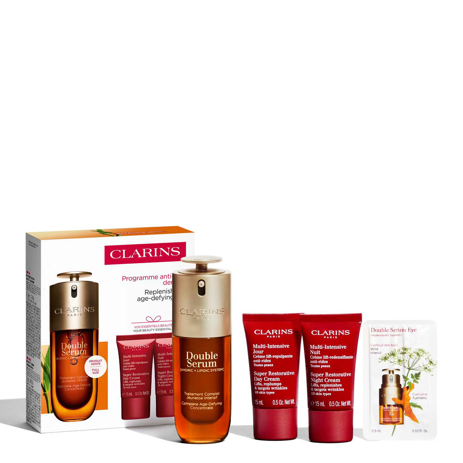 CLARINS Double Serum & Multi-Intensive Set