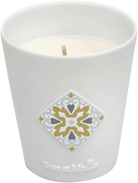 Rose et Marius L'Eau Ensoleillée De Rose Candle