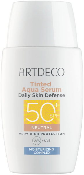 Gesichtspflege Artdeco Tinted Aqua Serum Daily Skin Defense SPF 50+