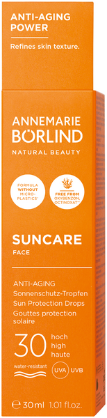 SONNENSCHUTZ ANNEMARIE BÖRLIND Suncare Face Anti-Aging Sun Protection Drops LSF 30