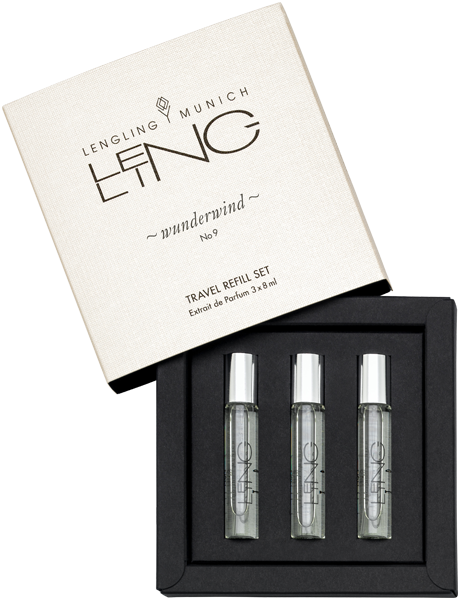 No 9 Wunderwind Travel Refill = Extrait de Parfum 3 x 8 ml