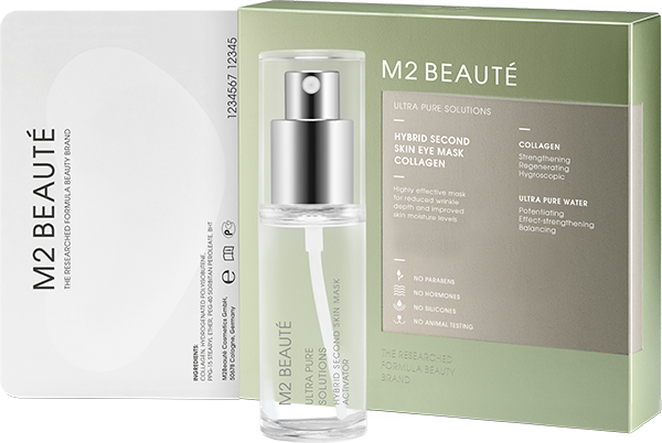 Ultra Pure Solutions Hybrid Second Skin Eye Mask Collagen