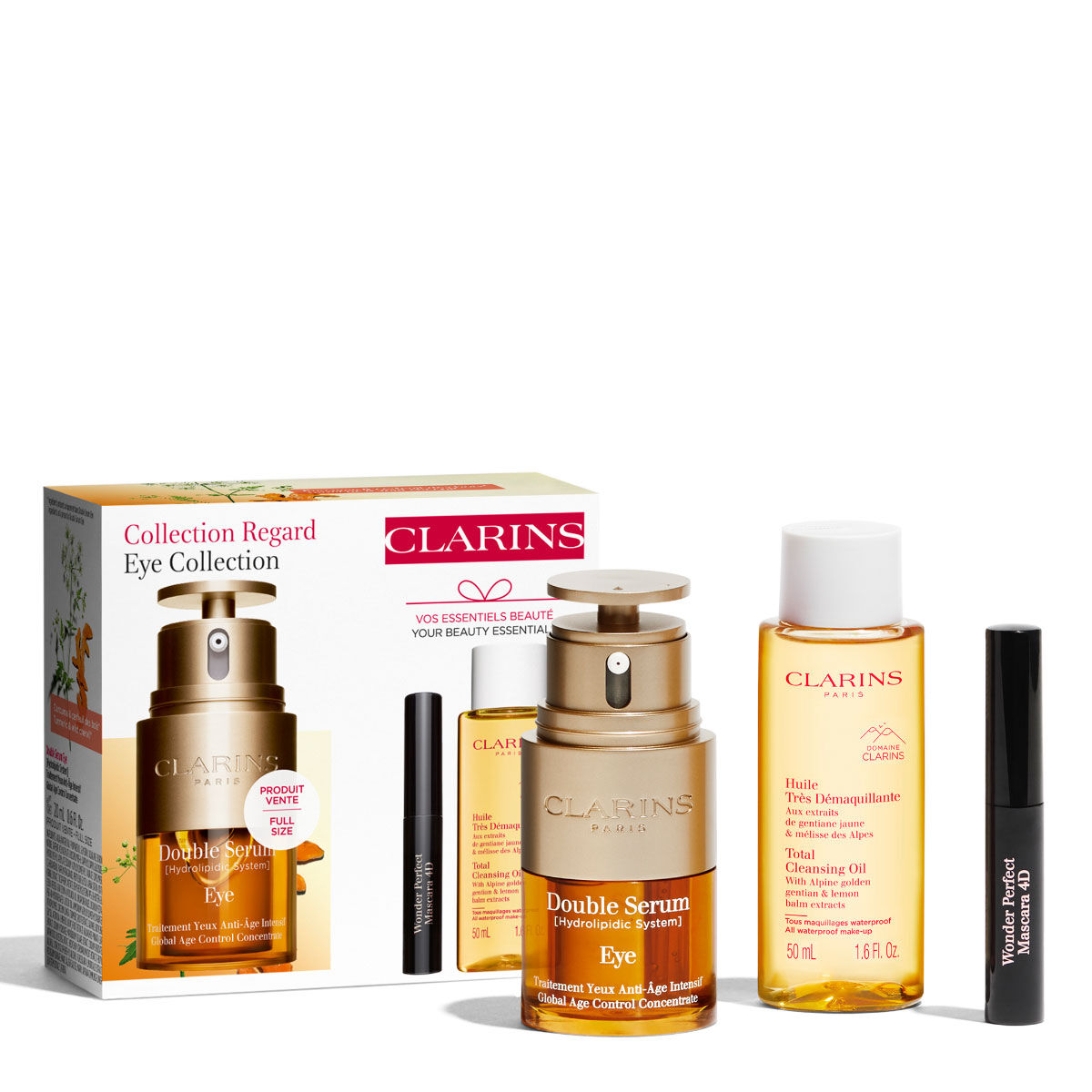 Augenpflege CLARINS Double Serum Eye Set