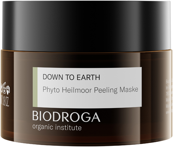 Biodroga Organic Institute Down To Earth Phyto Heilmoor Peeling Maske