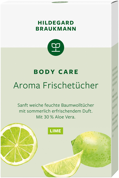 Body Care Hildegard Braukmann Body Care Aroma Frischetücher Lime