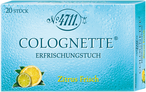 4711 Echt Kölnisch Wasser Erfrischungstücher Citrus