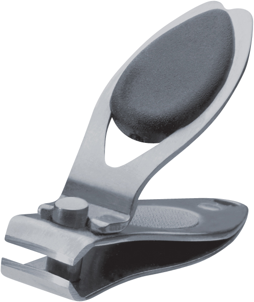 Nägel Erbe Nagelknipser, gehärtete Schneiden, venickelt - rostrfrei, mattiert, Feile