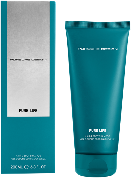 Pure Porsche Design Pure Life Hair & Body Shampoo