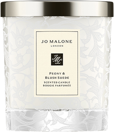 Peony & Blush Suede Home Candle