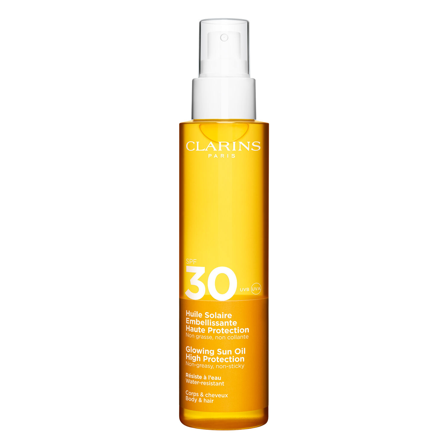 Sonnenpflege CLARINS Huile Solaire Embellissante SPF 30