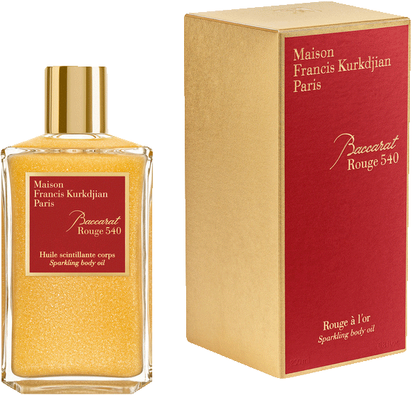 Baccarat Rouge 540 Shimmering Body Oil