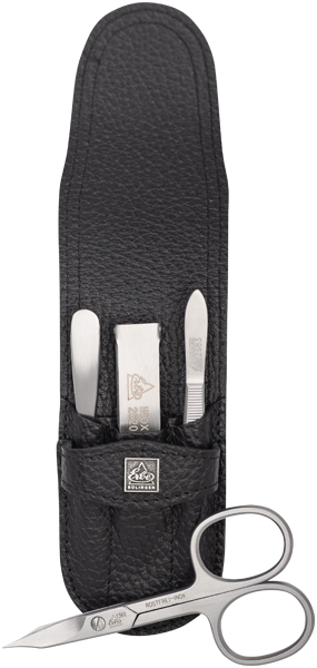Inox Steck-Etui Schwarz