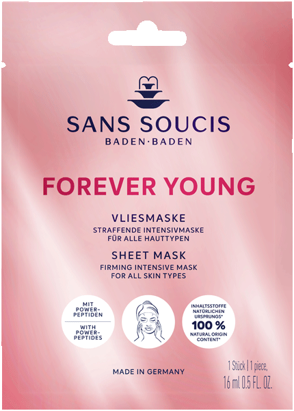 Vliesmaske Forever Young
